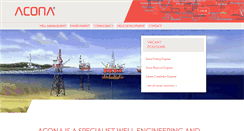 Desktop Screenshot of acona.com